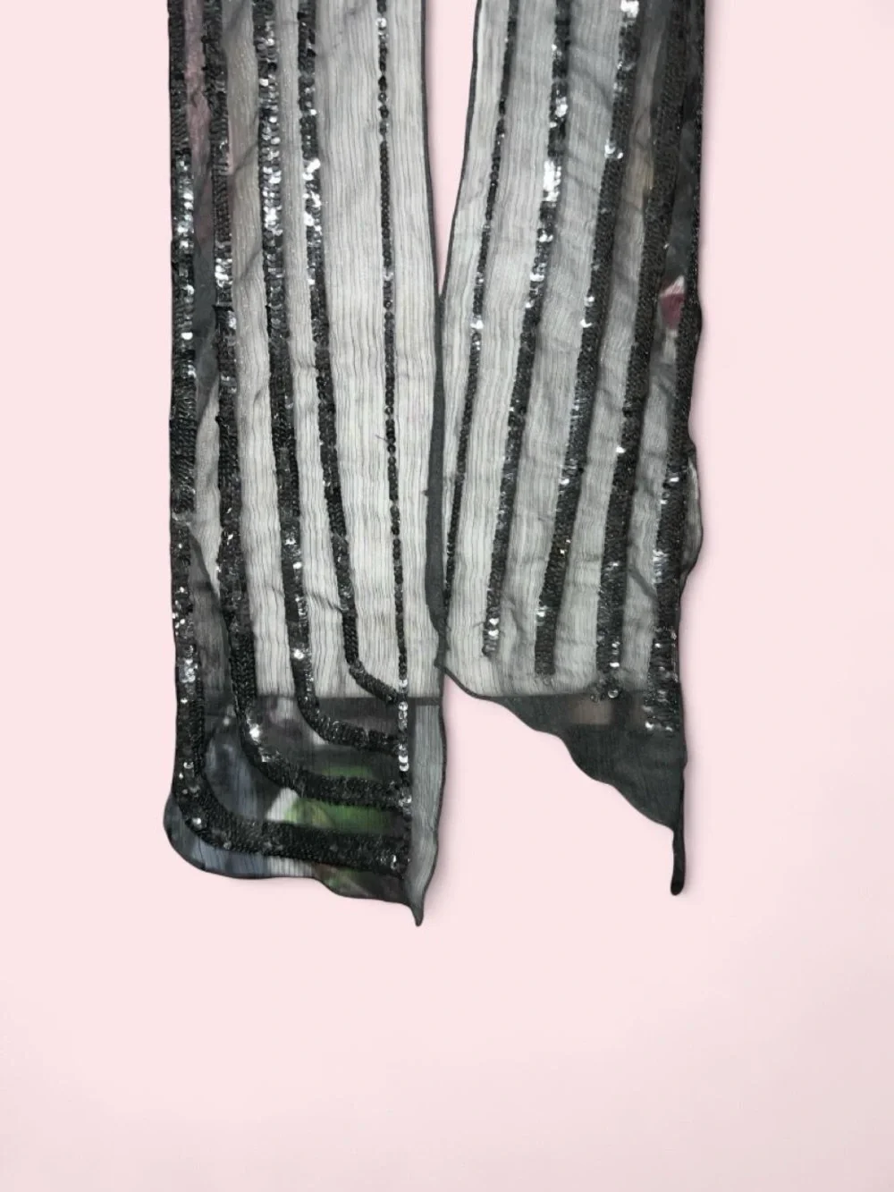 N/A black sheer